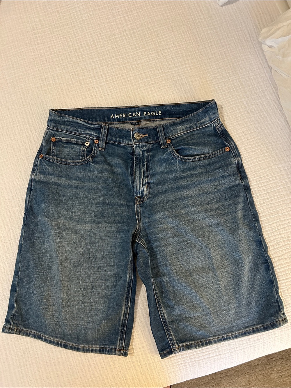 American Eagle Bermuda Denim Shorts